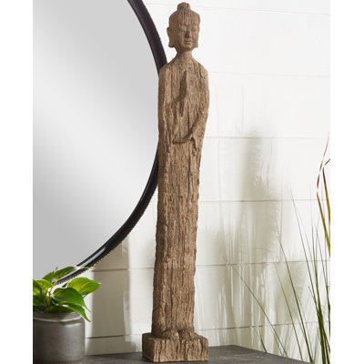 Hi-Line Gift Ltd. Praying Lucky Japanese Jizo Statue